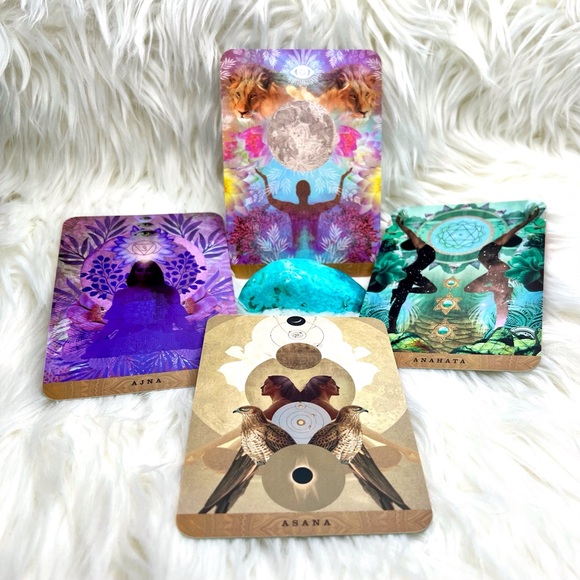 A Yogic Path Keepsake Oracle Card Deck LIKE NEW - Picture 4 of 5